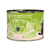 Lucky Lou - Kitten Poultry & Beef with carrot